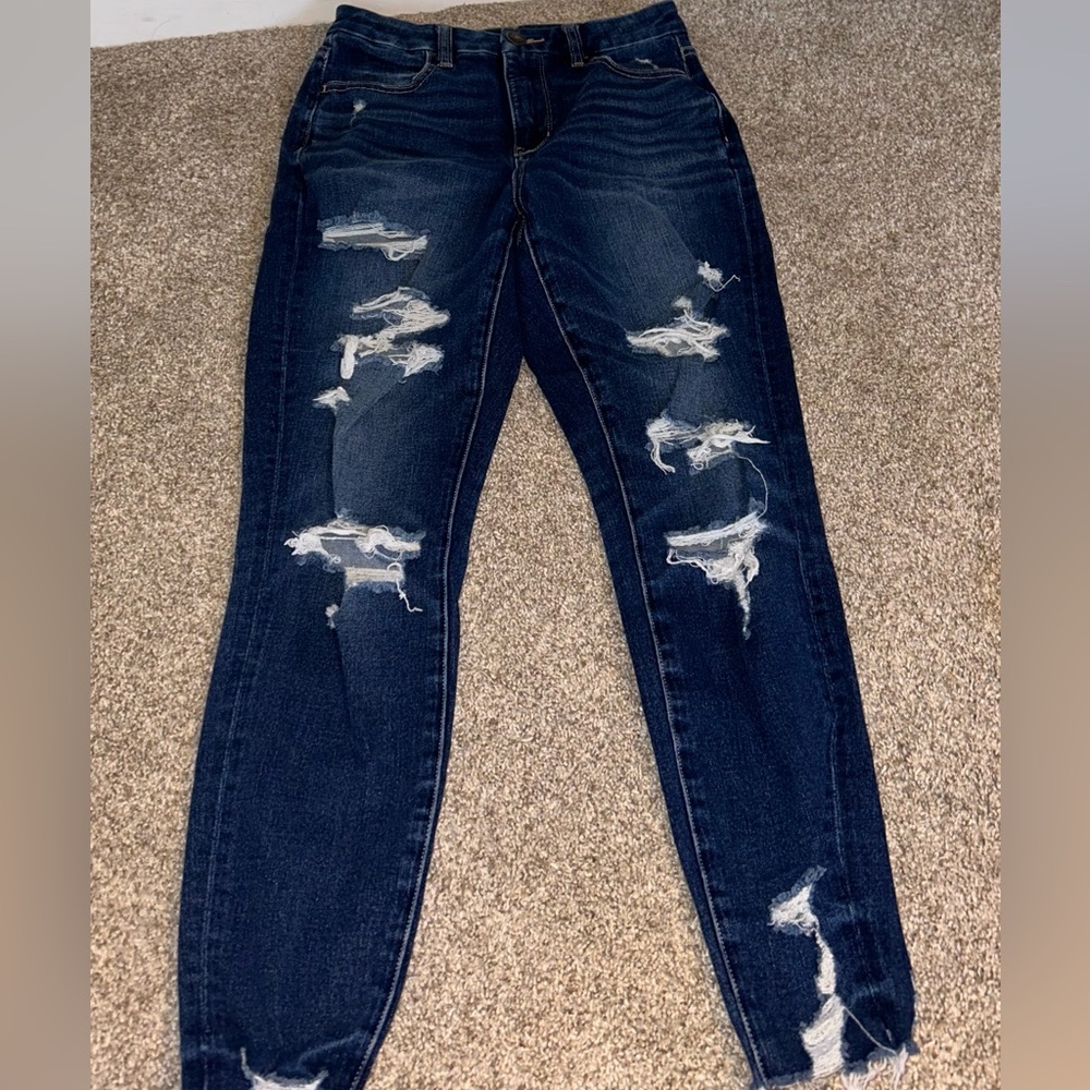 AE Dark Wash Curvy Jeans